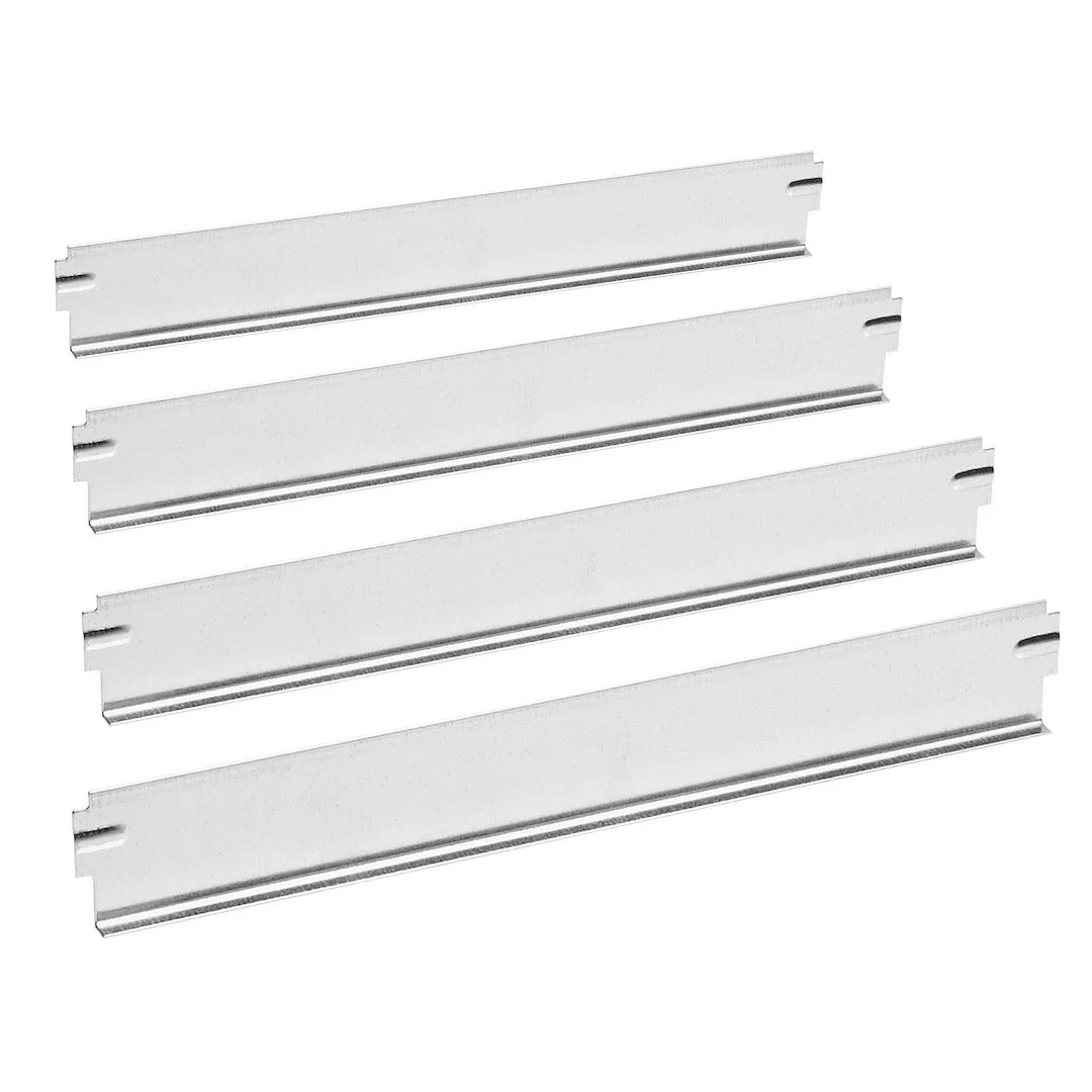 9826 – WEATHERGUARD Van Storage System Shelf Bin Divider, 16 Inch Length x 2 Inch Height Set of 4 Steel Gray